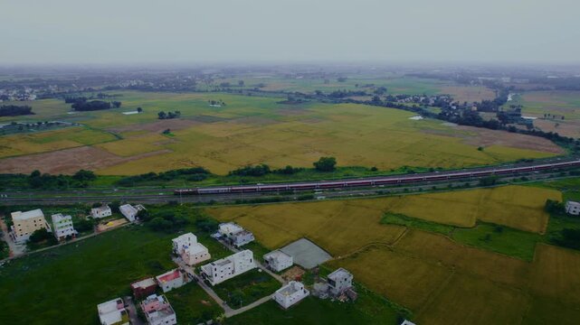 aerial view of the countryside DRONE ARIEAL VIEW 