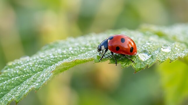 ladybird on a leaf