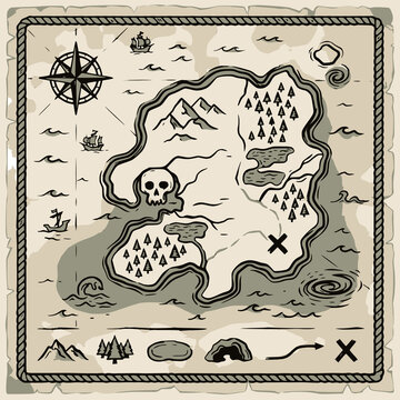 4K, Raw, Old Map, treasure map, tourist map, old maps, historical map, vectoral map, pirate map,