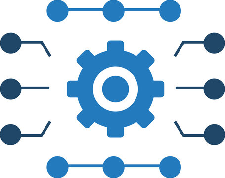  Cloud Integration Dual Tone Icon