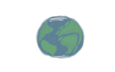 globe on white background © Rahmi
