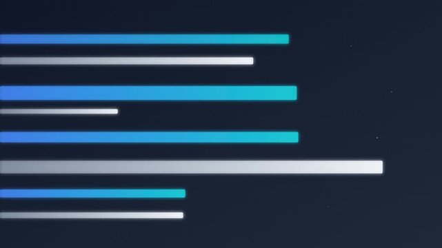Sleek Corporate Bar Graph Data Motion Overlay