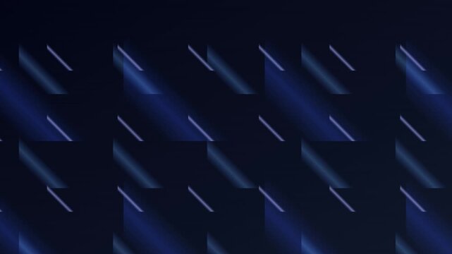 sleek dark corporate blue diagonal stripe animation