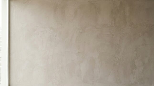 Textured beige concrete wall background