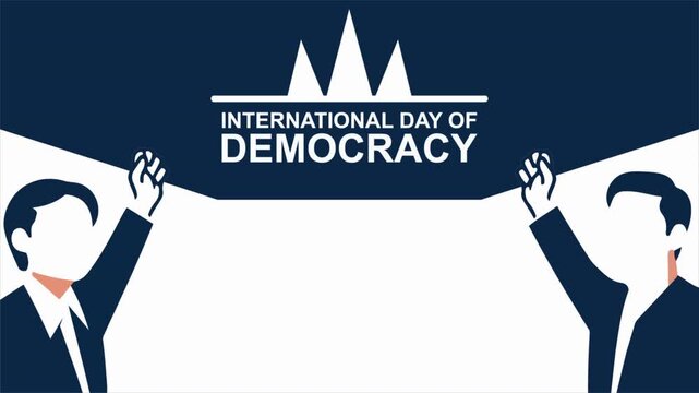democracy international day people rally