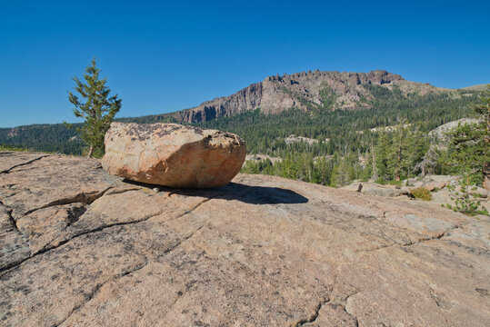 Thunder Mountain above Silver Lake near Kirkwood