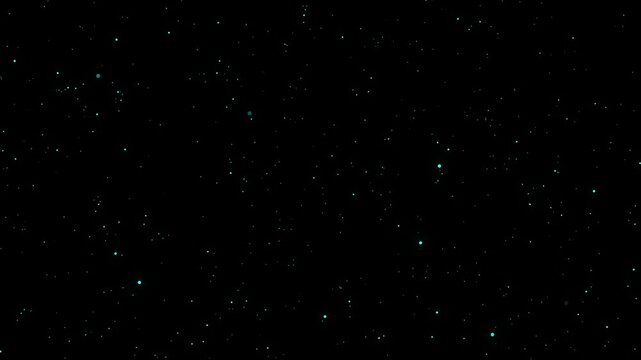 Template animation of evenly spaced two-handed saws of different sizes and opacity. Animation of transparency and size. Seamless looped 4k animation on black background with stars