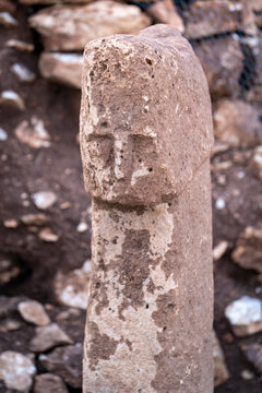 Karahan Tepe Neolithic archaeological site in Sanliurfa, Turkiye
