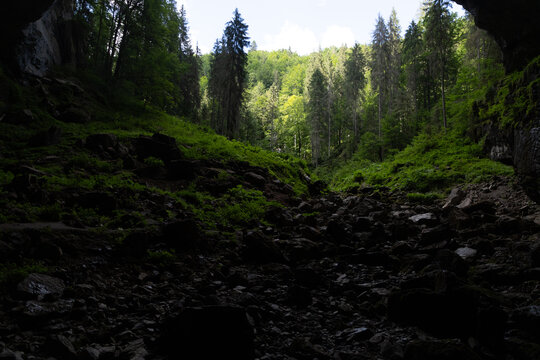 coiba mare cave in the heart of Apuseni mountains  Romania