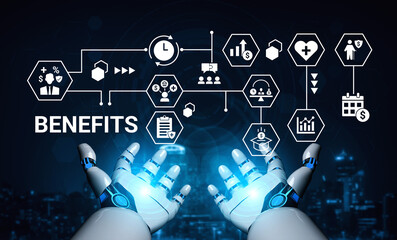 Artificial intelligence enhances employee benefit program and human resource management for better...
