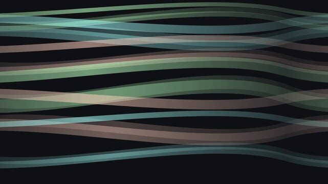 soft pastel rainbow stroke motion vector animation overlay