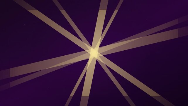 sophisticated plum gold optical ray motion graphic