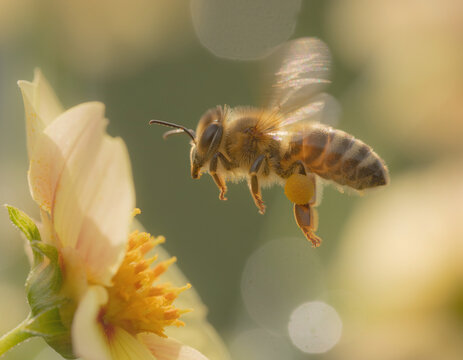 bee on a flower