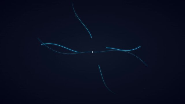 vibrant corporate gradient blue plasma burst vector motion
