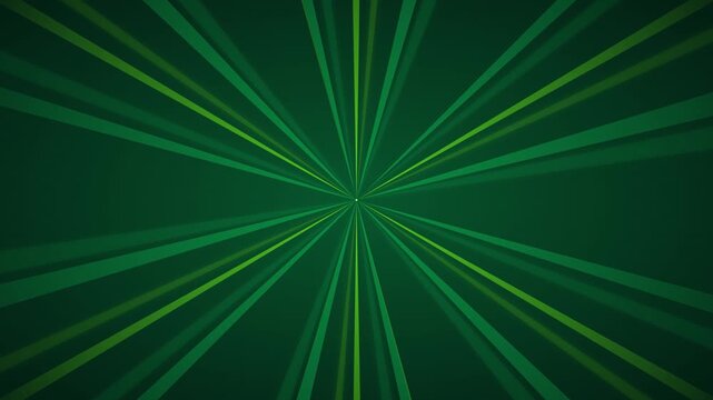 vibrant forest green optical ray vector background