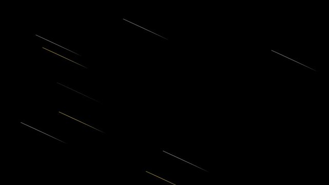 vibrant stardust trail comet streak motion overlay black