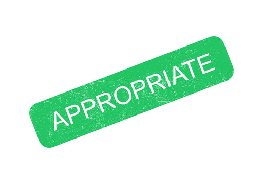 Green rubber stamp with appropriate approval text