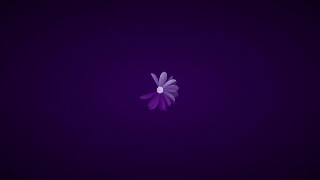 vintage lavender purple dreamy flower tunnel motion