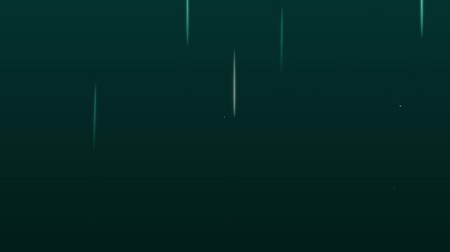 wind teal blade shapes bursting upward animation