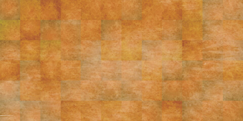 Vintage Golden Square Pattern Textured Background