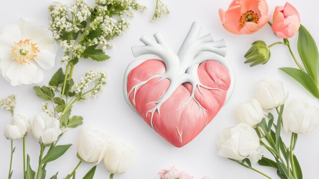 Heart Health Awareness: Embracing Vitality Through Nature's Beauty and Floral Inspiration