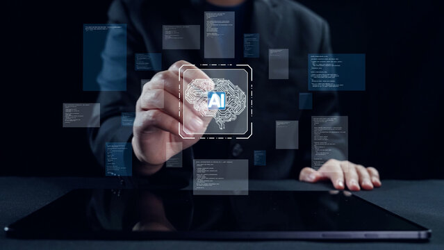 AI Assistant Brain Processor with LLM Technology, Big Data, Machine Learning, Generative AI for Business Support, Future Agentic AI Technology and Artificial Intelligence Prompt Engineering. Elide