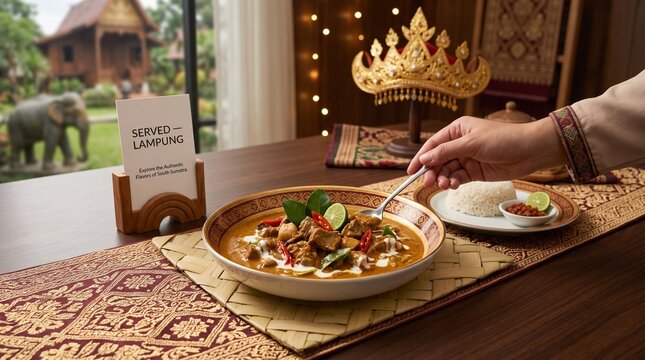 Indonesian beef curry