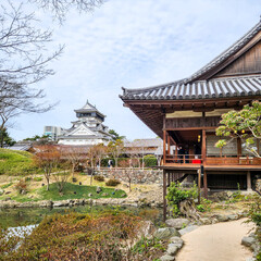 Obraz premium Kokura Castle in Kitakyushu Japan