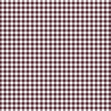 Dark Red Vichy Gingham Pattern Seamless Texture