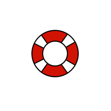 red life buoy