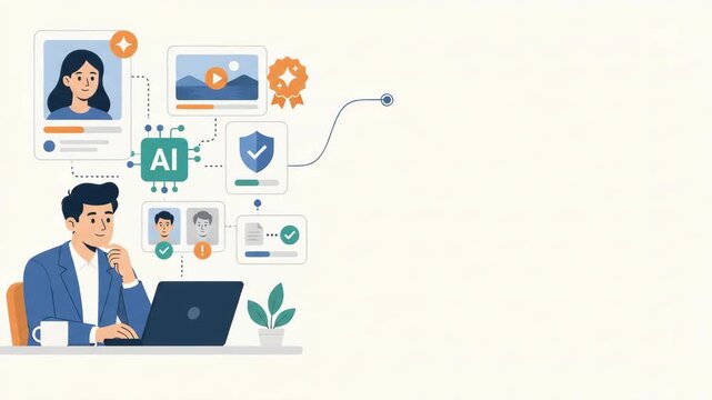 Artificial intelligence content moderation and digital security