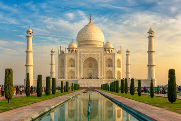 Obraz premium taj mahal agra india