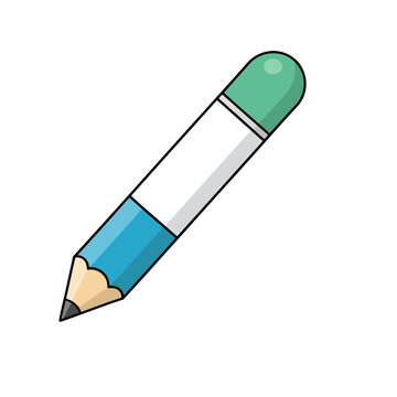 Pencil with eraser