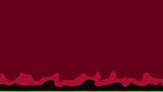 Red and Black Liquid Transition with Up Down Motion