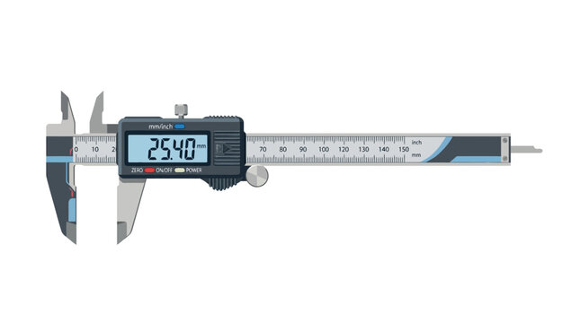 Digital Caliper Tool for Precise Measurement
