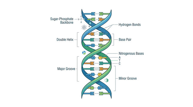 DNA Double Helix Structure, Genetic Code