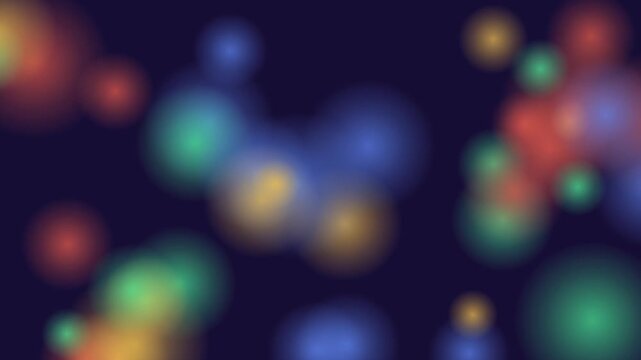 Abstract colorful gradient background with soft shapes