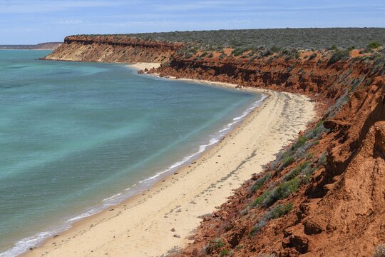 Landscape near Cape Per&oacute;n, Fran&ccedil;ois P&eacute;ron National Park, near Denham, Shark Bay, State of Western Australia, Australia