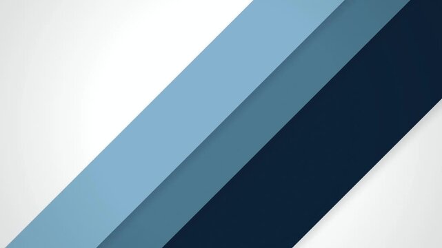 Minimalist blue diagonal geometric bands seamless looping background
