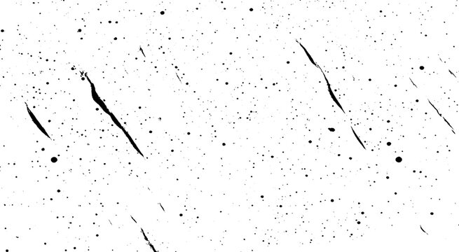Abstract Ink Spray and Splatter Pattern. 