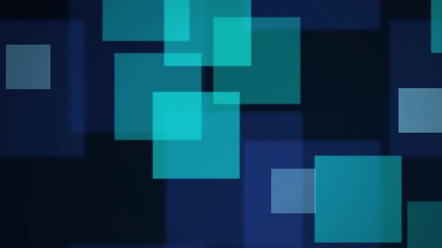 Geometric squares drifting seamless loop motion background