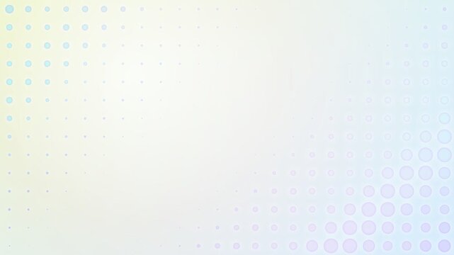 Abstract background featuring a soft gradient with a circular halftone grid