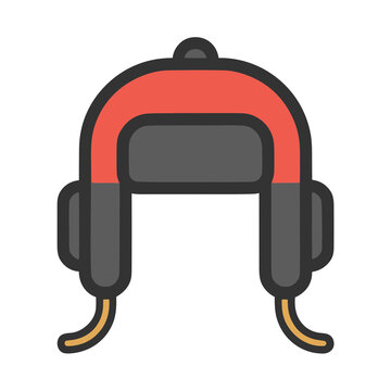 Trapper hat icon