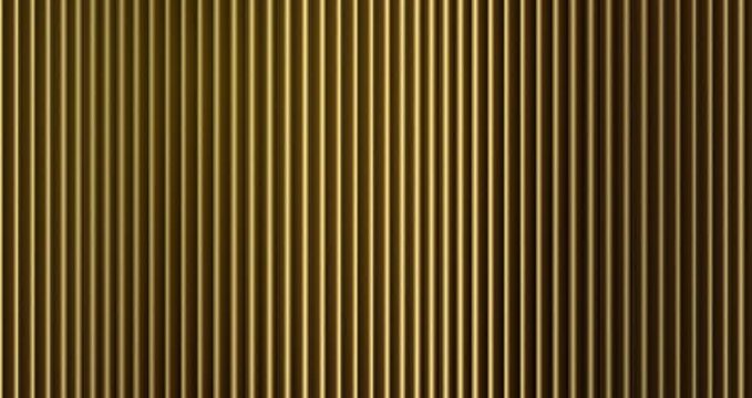 Vertical stripes pattern featuring earthy olive and copper color palettes