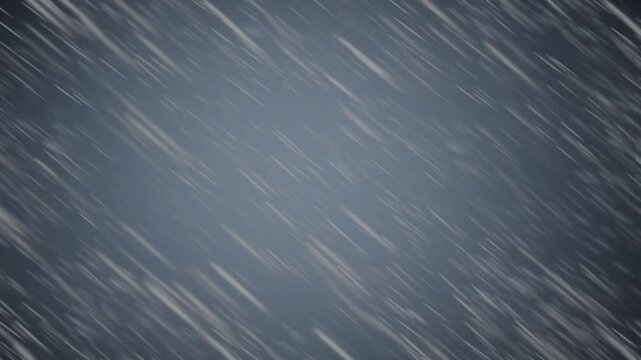 Counter Tracking Pan Gliding Across Stacked Rain Sheets in Backlit Downpour Parallax, Seamless Loop in vibrant pale tones