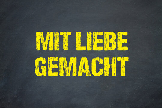 Mit Liebe gemacht	
