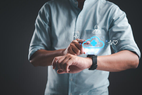 Wearable Health Technology with Smartwatch and Cloud Medical Data Interface for Remote Monitoring and Digital Healthcare
