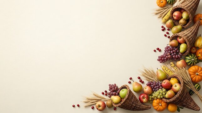 Celebrating thanksgiving a bountiful harvest of gratitude family and delicious food marking a cherished tradition of togetherness and thankfulness