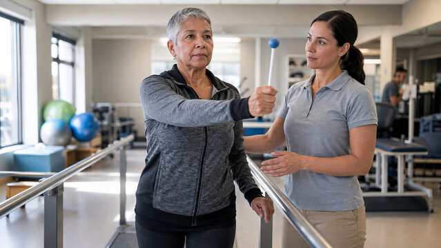 Vestibular assessment and gaze stabilization therapy &mdash; contextual variation