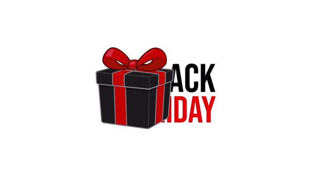 Black Friday Gift Animation